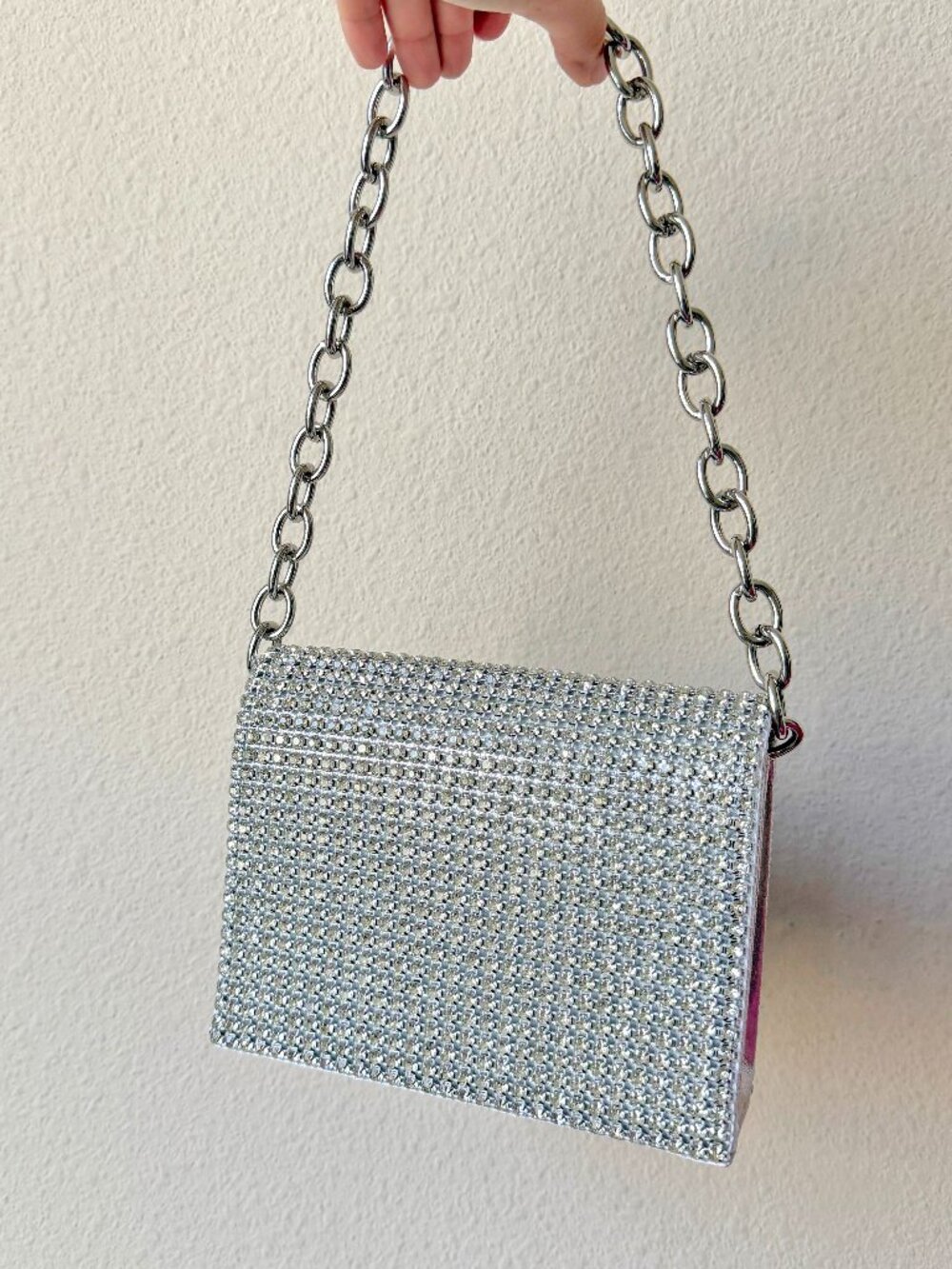 Jessica McClintock Rhinestone Formal Shoulder Bag